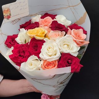 bouquet fleurs melanger