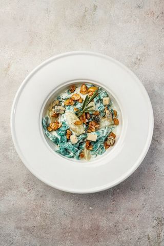 Паста з грушею та сиром дор блю