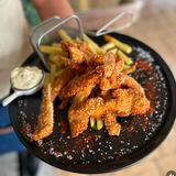 Pileći štapići sa susamom