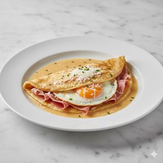 Crepe De chiampignon