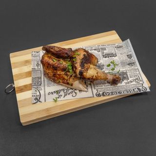 Medio Pollo Asado Y Marinado Solo