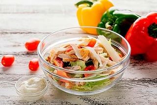Салат "Цезарь" с курицей