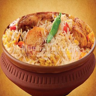 Chicken biryani chef's specialty