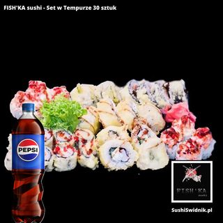 Tempura set 30szt + Pepsi 500ml