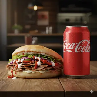 Panino kebap menù