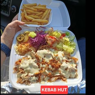 Kebab hut special talerz
