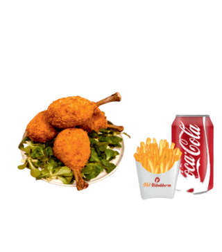 Hot Menu Cosce di Pollo (5pz)