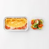 Omletă cu Șuncă, Roșii și Cașcaval