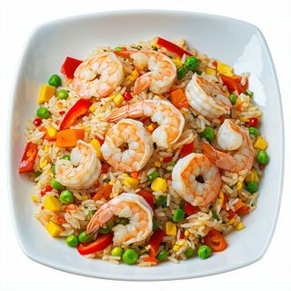 C13. Arroz Salteado Con Gambas