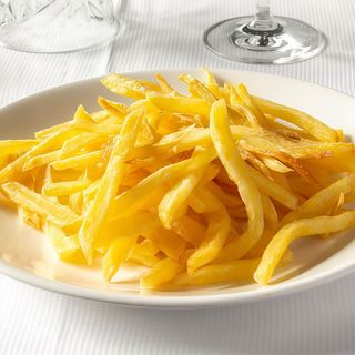 Patatas fritas fritas