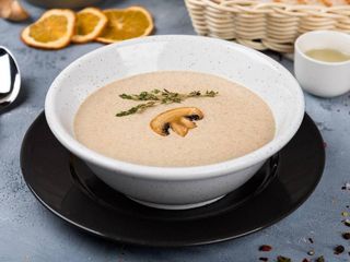 Крем-суп грибной