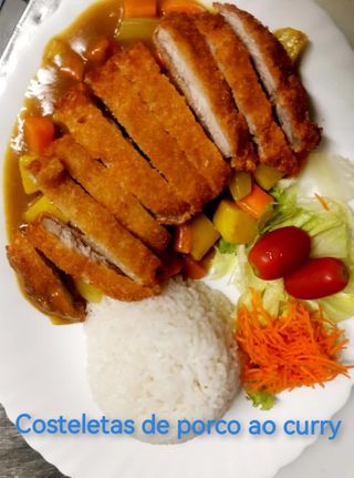 35.Costeletas de Porco ao Curry（咖喱猪排）
