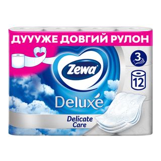 Папір туалетний Zewa Deluxe 3-шаровий (12шт)