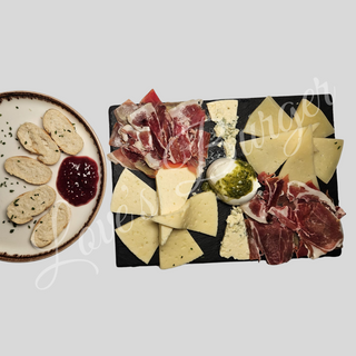 Tabla De Queso De Jamón Ibérico