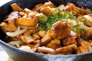 31. Setas chinas y hongos chinos salteados