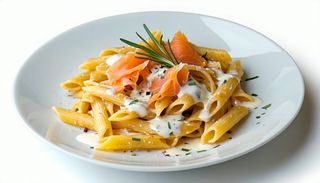 Pâtes Au Saumon
