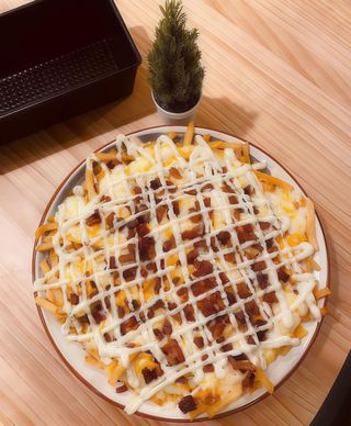 Patatas Con Queso Y Bacon