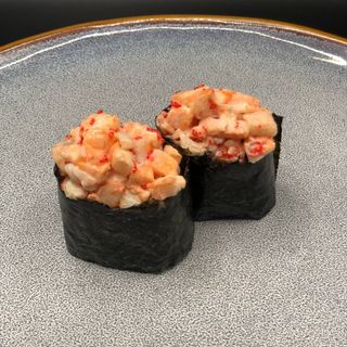 Гункан з креветкою спайсі (2шт)