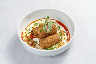 Nalesniki z kurczakiem i fetą