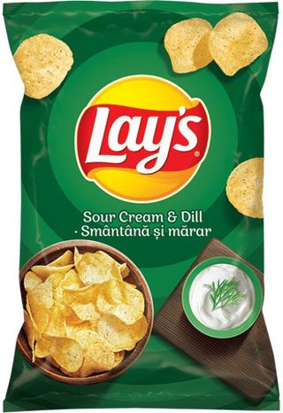 LAYS Sour Cream Dill 125g