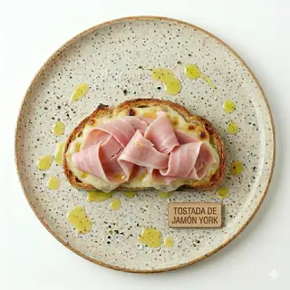 Tostada De Jamón York