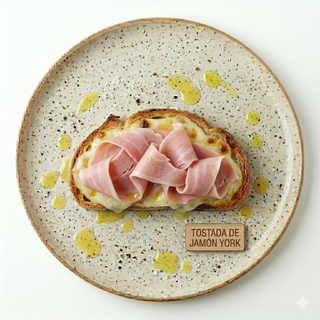 Tostada De Jamón York
