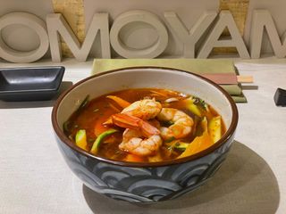 Ebi udon soup