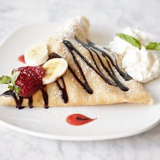 167 Crepes di riso con gelato