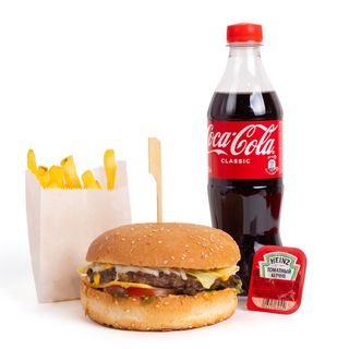Combo Cheese Burger 3 cыра Beef  (300гр)