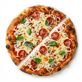 Pizza gigante 3 gusti