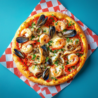 Pizza Aux Fruits De Mer