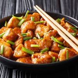 Chicken in hot garlic sauce
