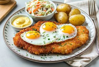 Kotlet schabowy Po wiedeńsku