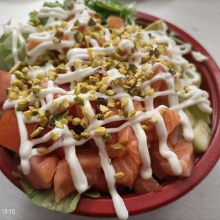 s5. Poke salmon