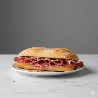 Bocadillo Salchichón Cular