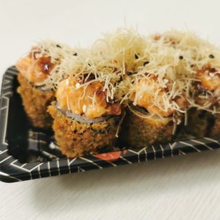 141. Hoso salmone fritto