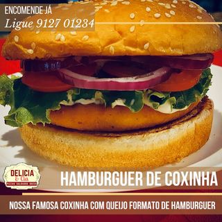 Hambúrguer de Coxinha
