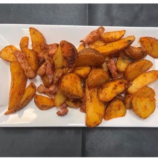 Картопля запечена з беконом (250г)