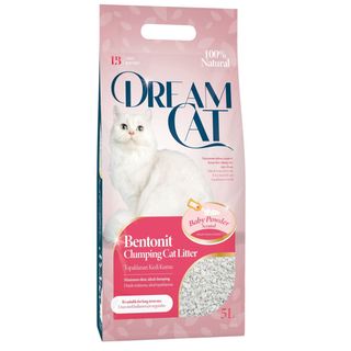 DREAM CAT Posip za mačke, Baby Powder, grudvajući