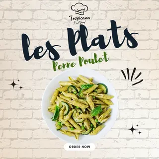 Penne poulet 
