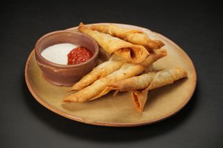 Taquitos rola morada