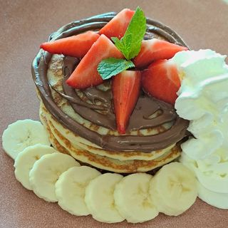 Pancakes Con Nutella (3 Uds.)