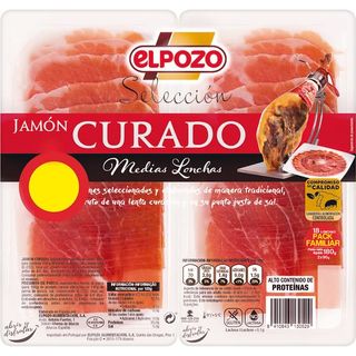 Jamón Curado El Pozo 2x90gr