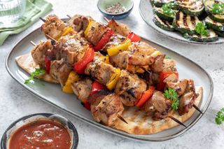 Shish kebab piccante