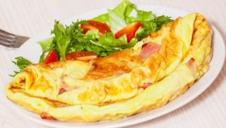 ომლეტი ლორით