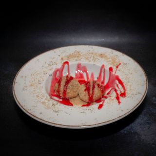 Knedle sa malinom i vanilijom