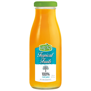 Сок Greno - Тропически плодове 100% (250мл)