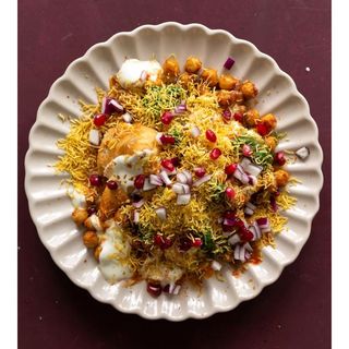 Sev Samosa Chaat