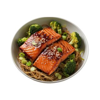 Wok Riz Façon Saumon