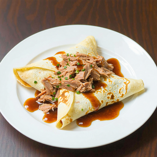 Clătite cu ton și sos -400 gr